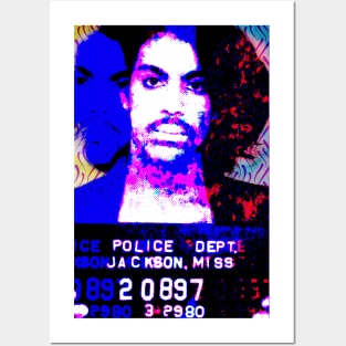 Prince Mugshot Posters and Art